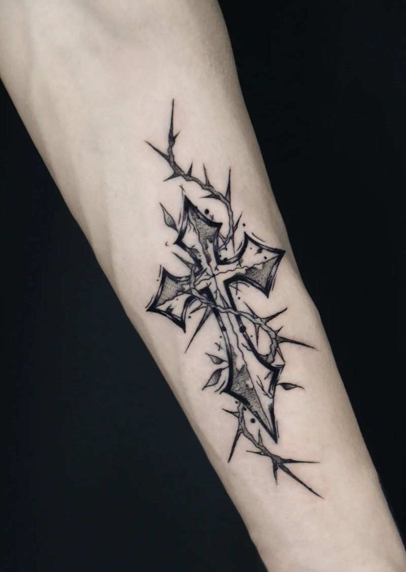 hình xăm thánh giá 37