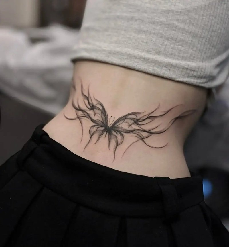 hình xăm thắt lưng nữ 14