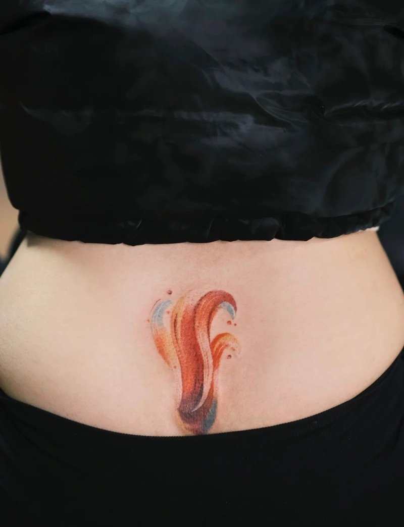 hình xăm thắt lưng nữ 26