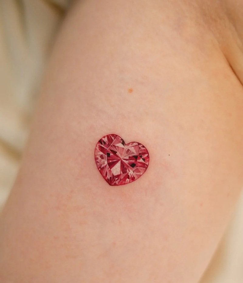 hình xăm trái tim 18