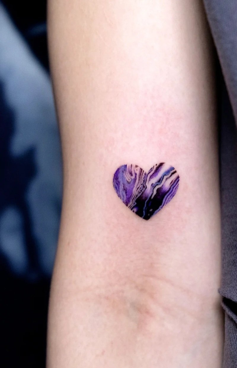 hình xăm trái tim 25