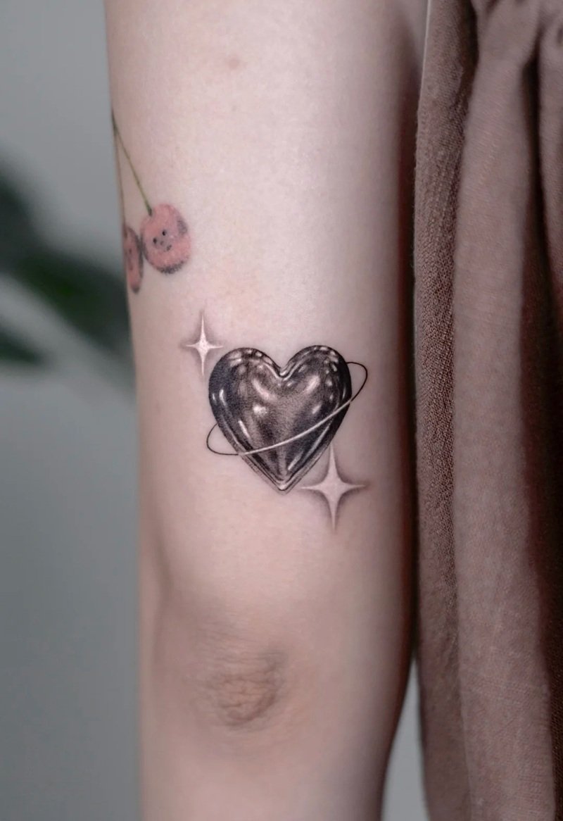 hình xăm trái tim 39