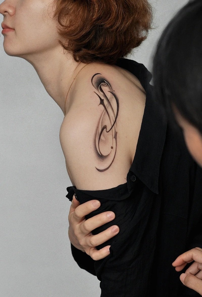 hình xăm vô cực 23