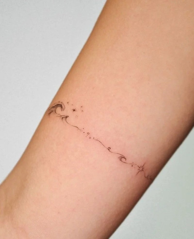 hình xăm vòng tay đơn giản 20