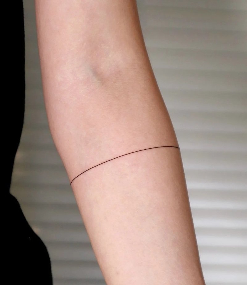 hình xăm vòng tay đơn giản 30