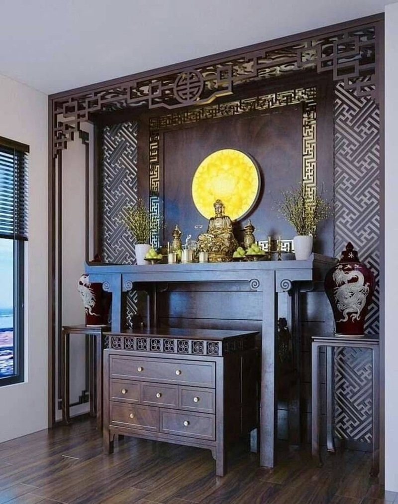 trang trí bàn thờ gia tiên 34