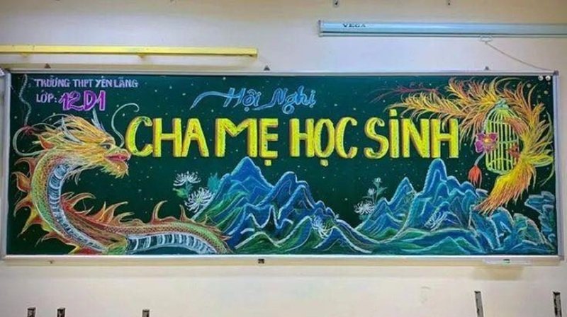 trang trí bảng họp phụ huynh 21