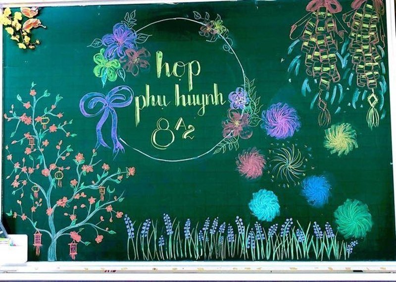 trang trí bảng họp phụ huynh 22