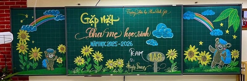 trang trí bảng họp phụ huynh 27