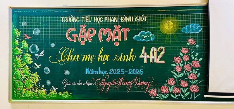 trang trí bảng họp phụ huynh 32