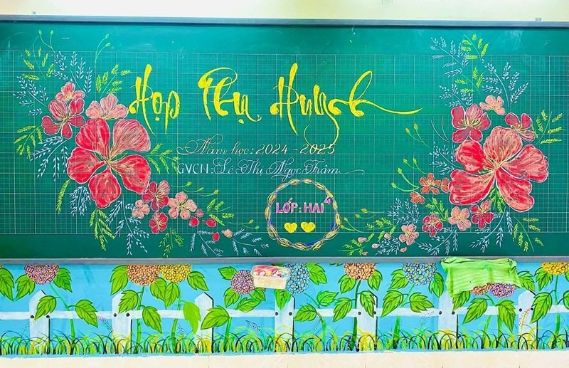 trang trí bảng họp phụ huynh 34