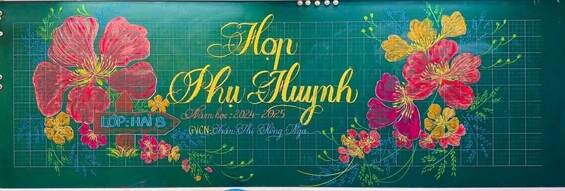 trang trí bảng họp phụ huynh 37