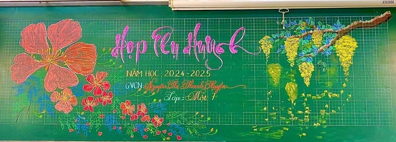 trang trí bảng họp phụ huynh 38