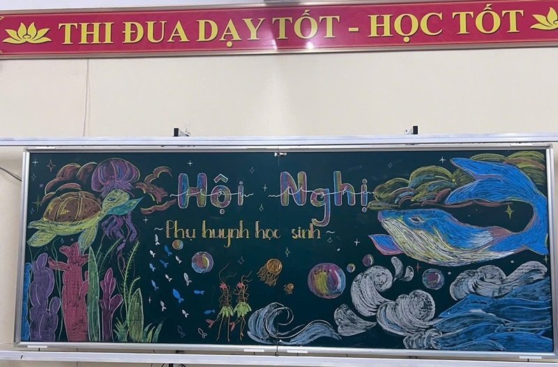 trang trí bảng họp phụ huynh 4