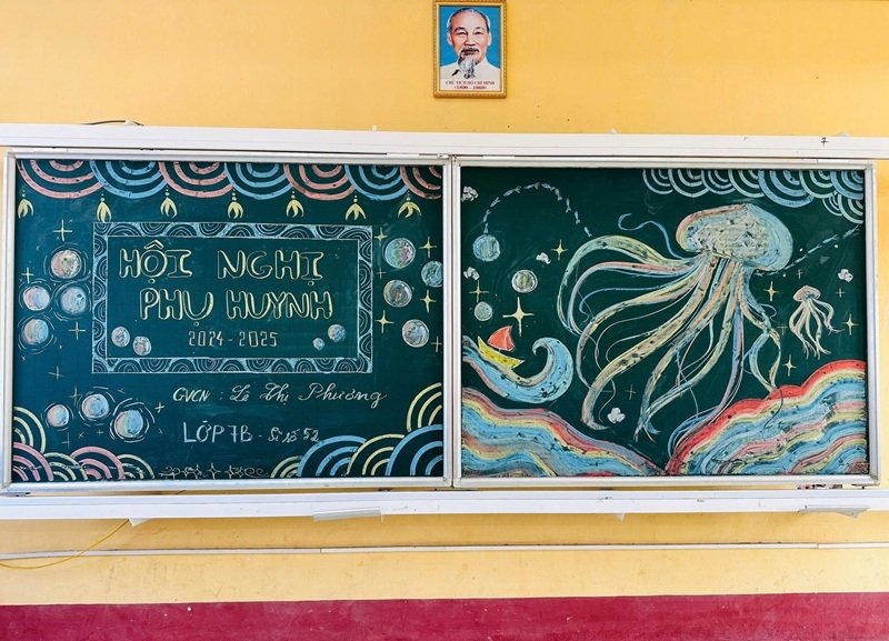 trang trí bảng họp phụ huynh 5