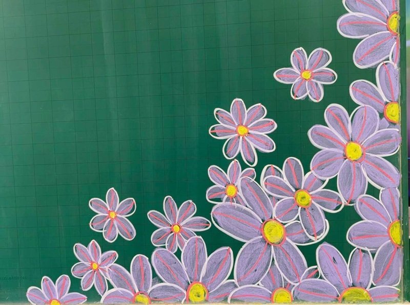 trang trí bảng tết 2025 18