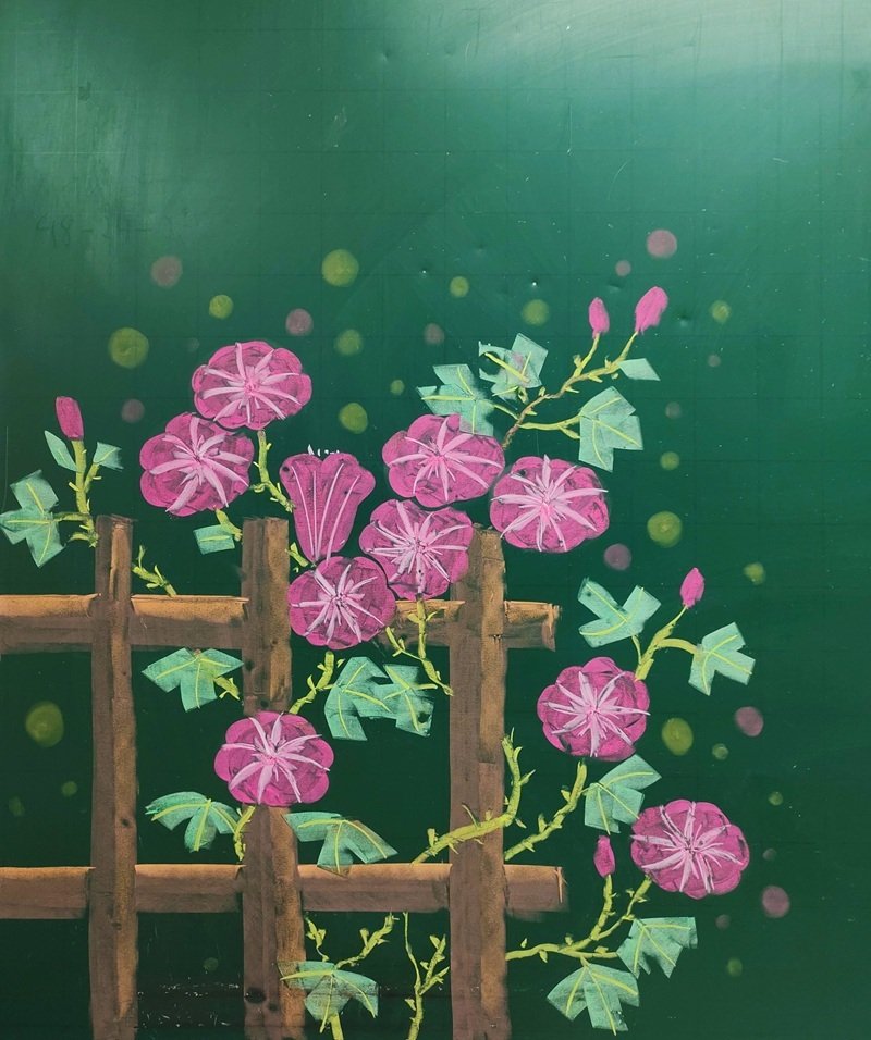 trang trí bảng tết 2025 25