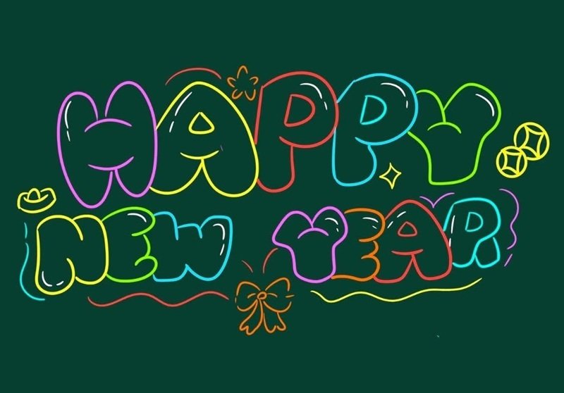 trang trí bảng tết 2025 28