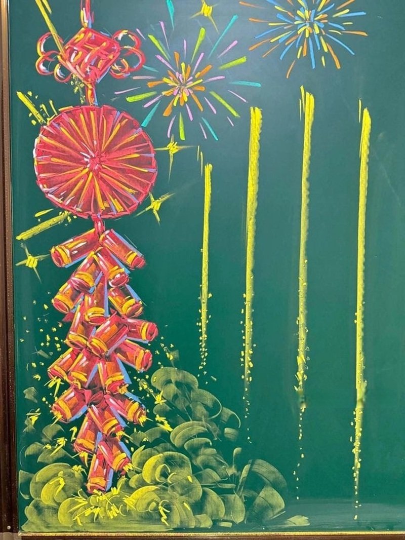 trang trí bảng tết 2025 31