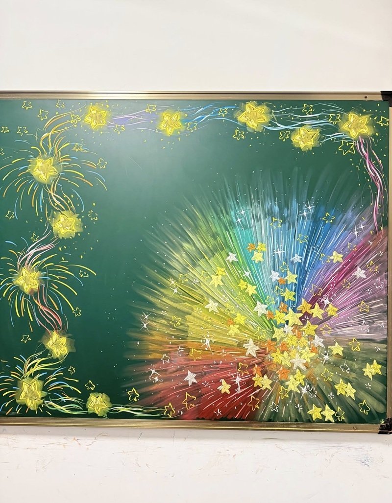 trang trí bảng tết 2025 37