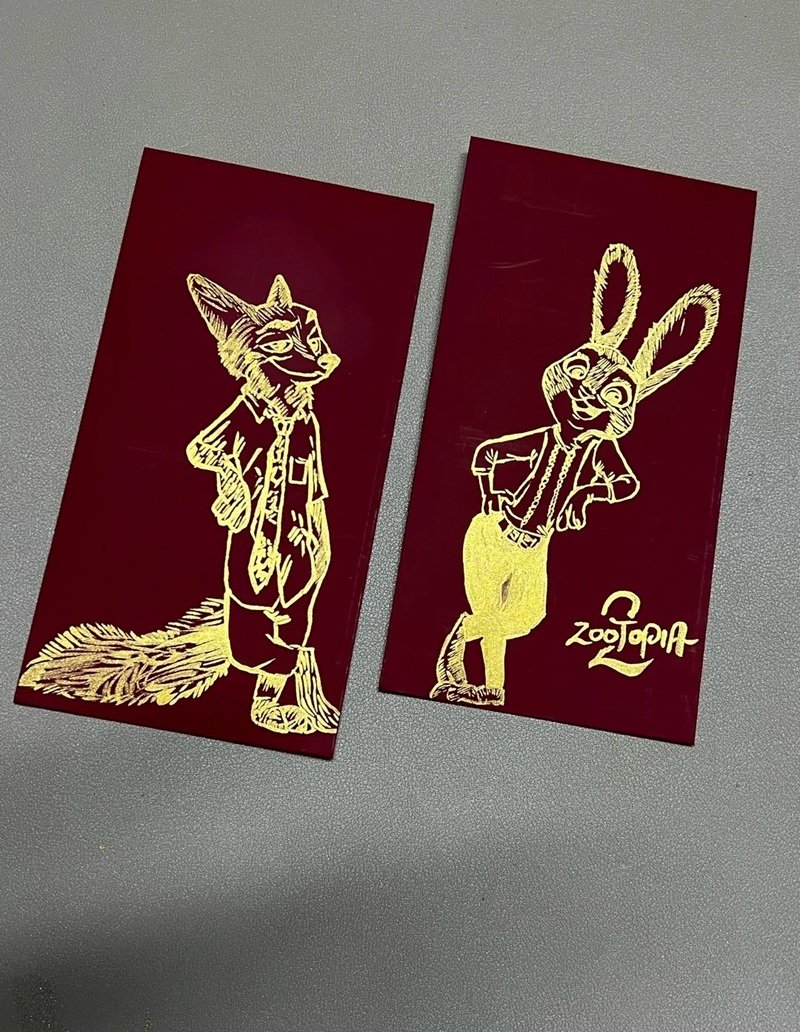 trang trí bao lì xì 21