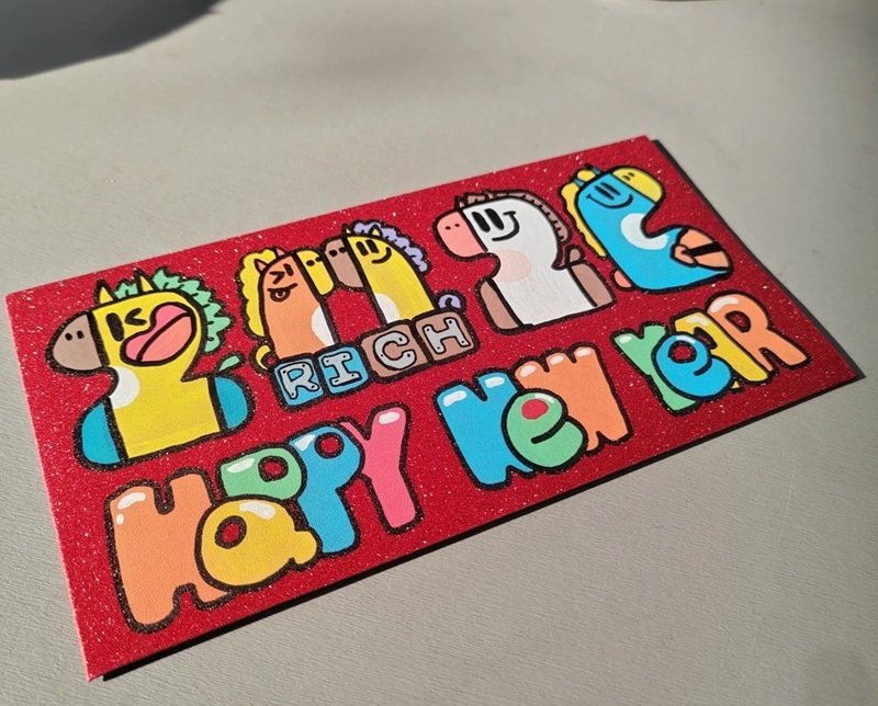 trang trí bao lì xì 30