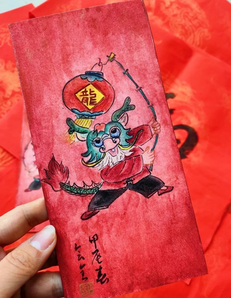 trang trí bao lì xì 34