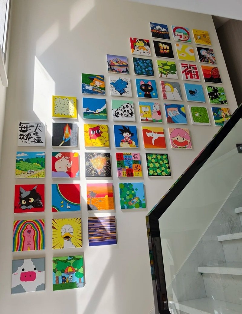 trang trí cầu thang 1