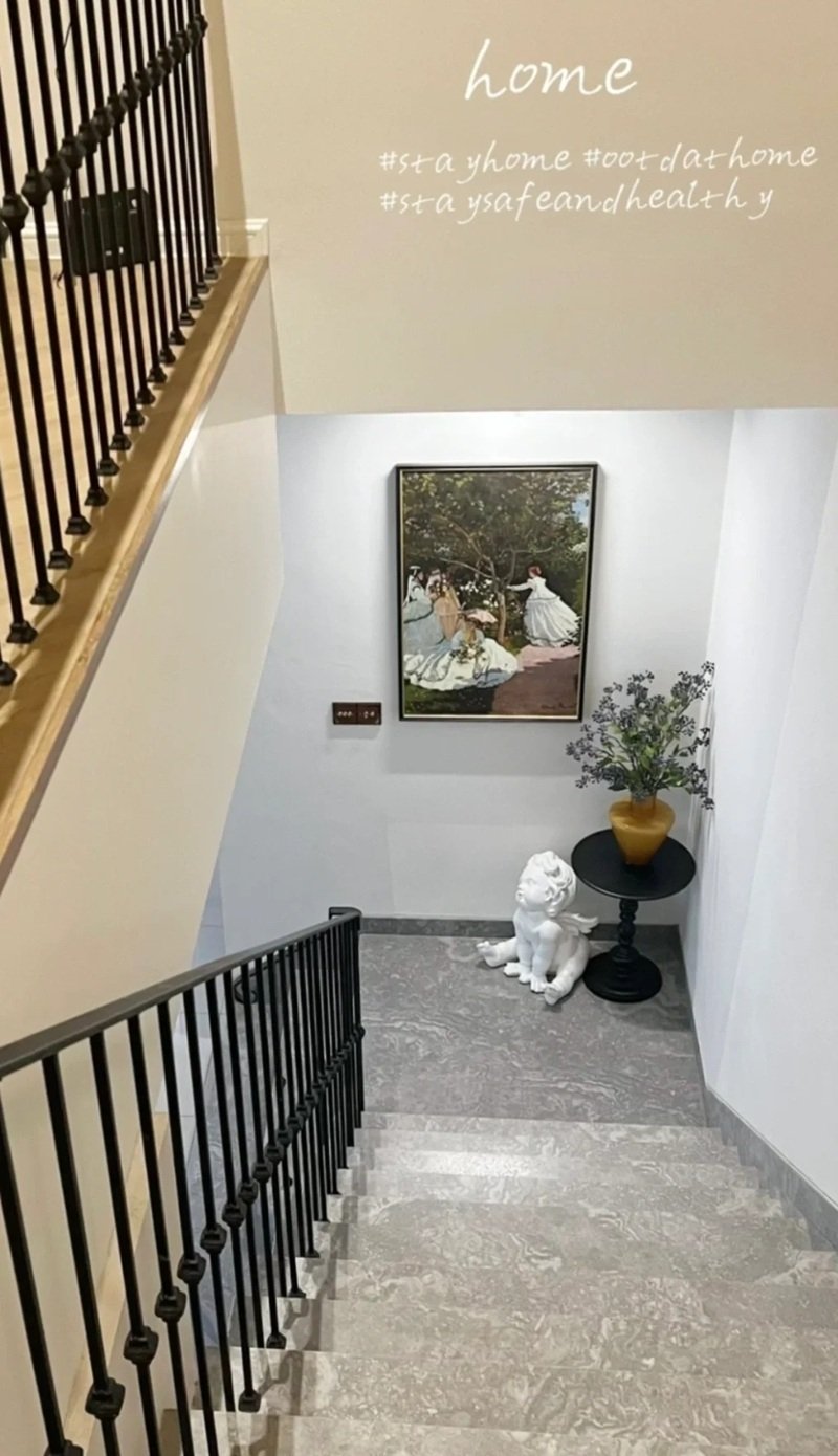 trang trí cầu thang 10