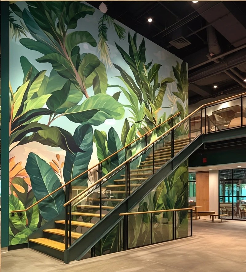 trang trí cầu thang 16