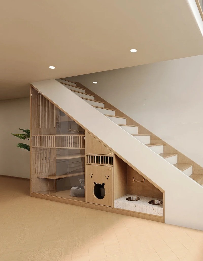 trang trí cầu thang 2