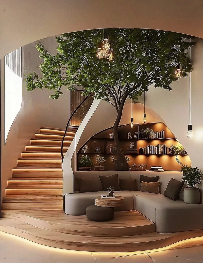 trang trí cầu thang 21