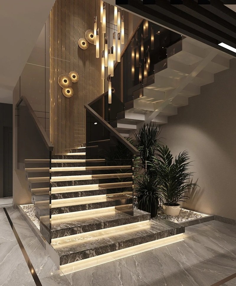trang trí cầu thang 38