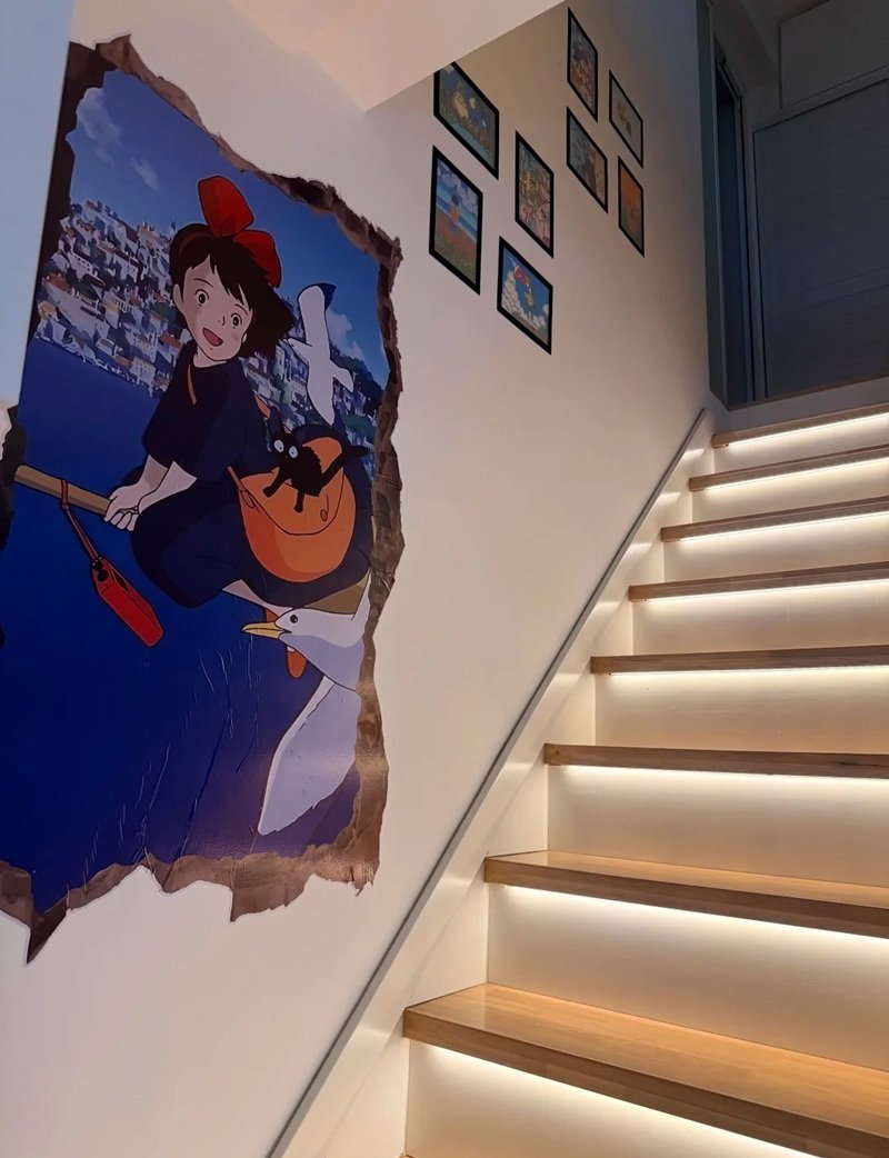 trang trí cầu thang 6