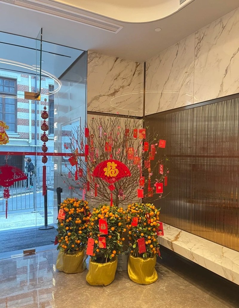 trang trí cây đào 30