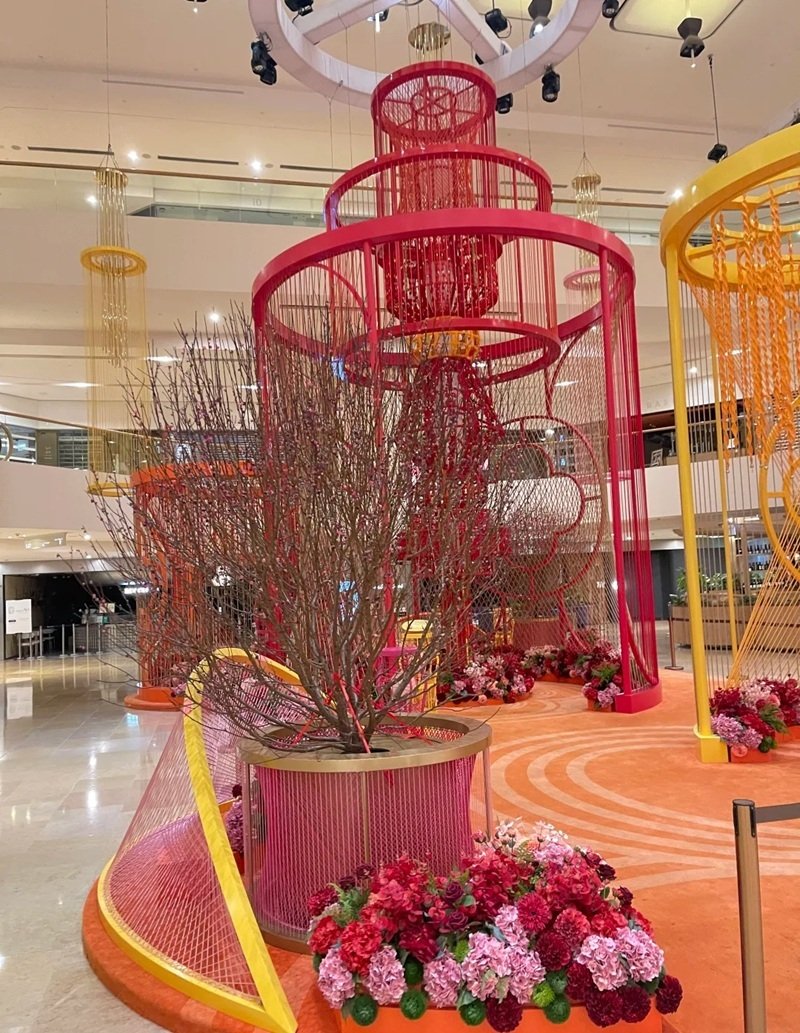 trang trí cây đào 33