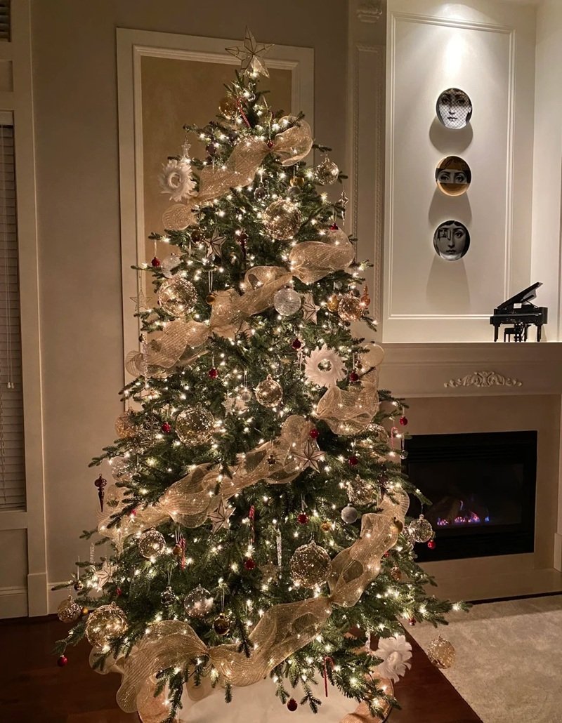 trang trí cây thông noel 12