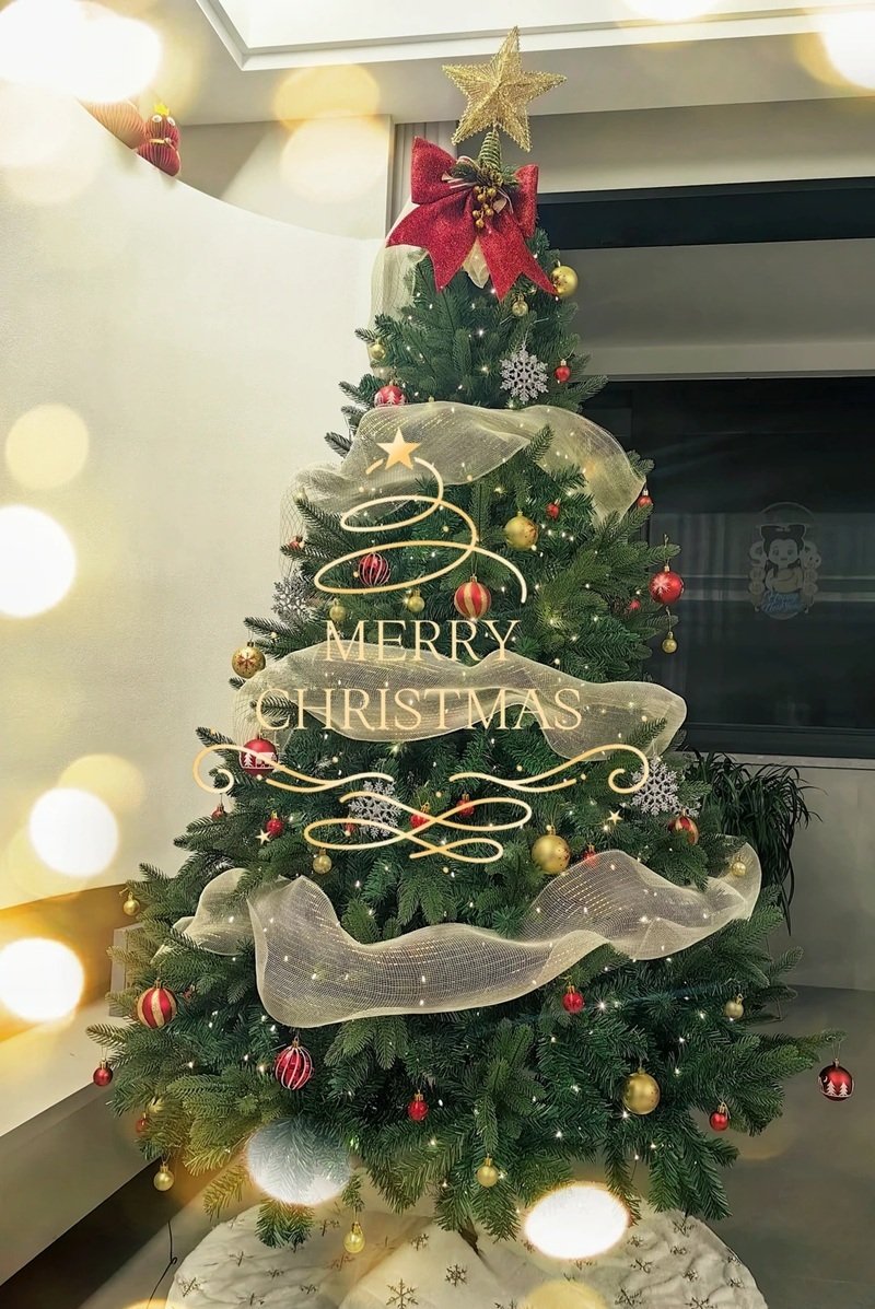 trang trí cây thông noel 4