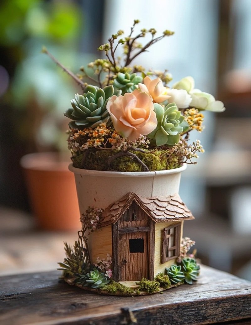 trang trí chậu cảnh 26