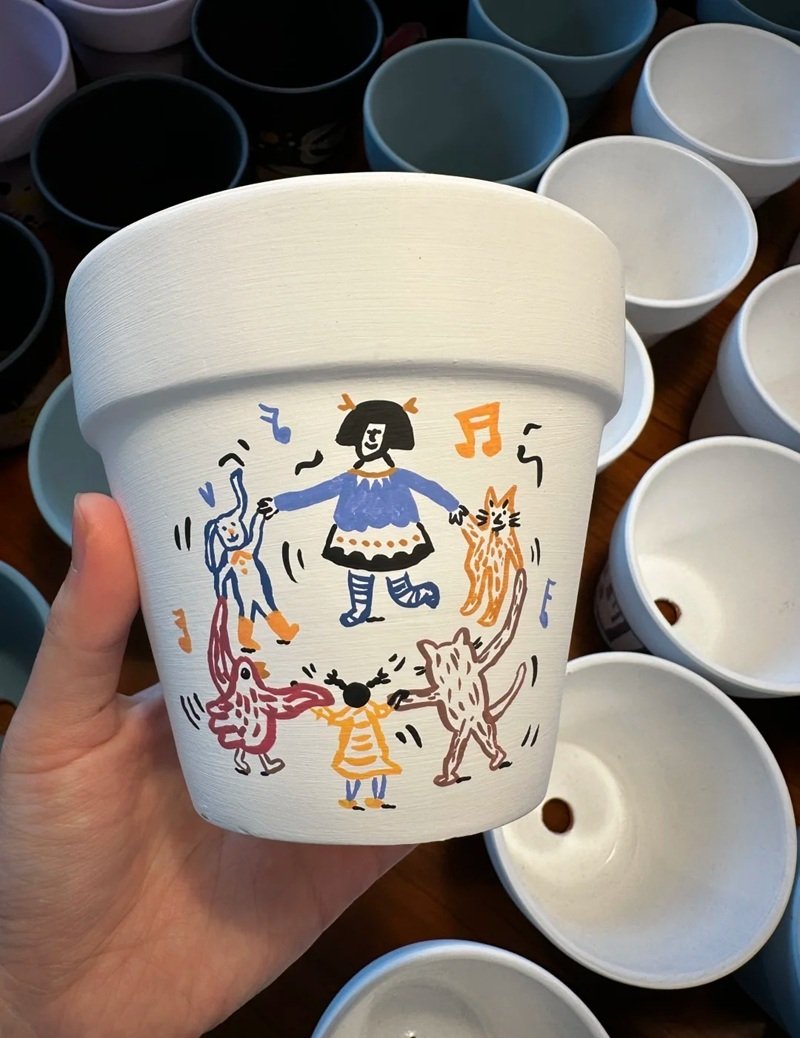 trang trí chậu cảnh 6