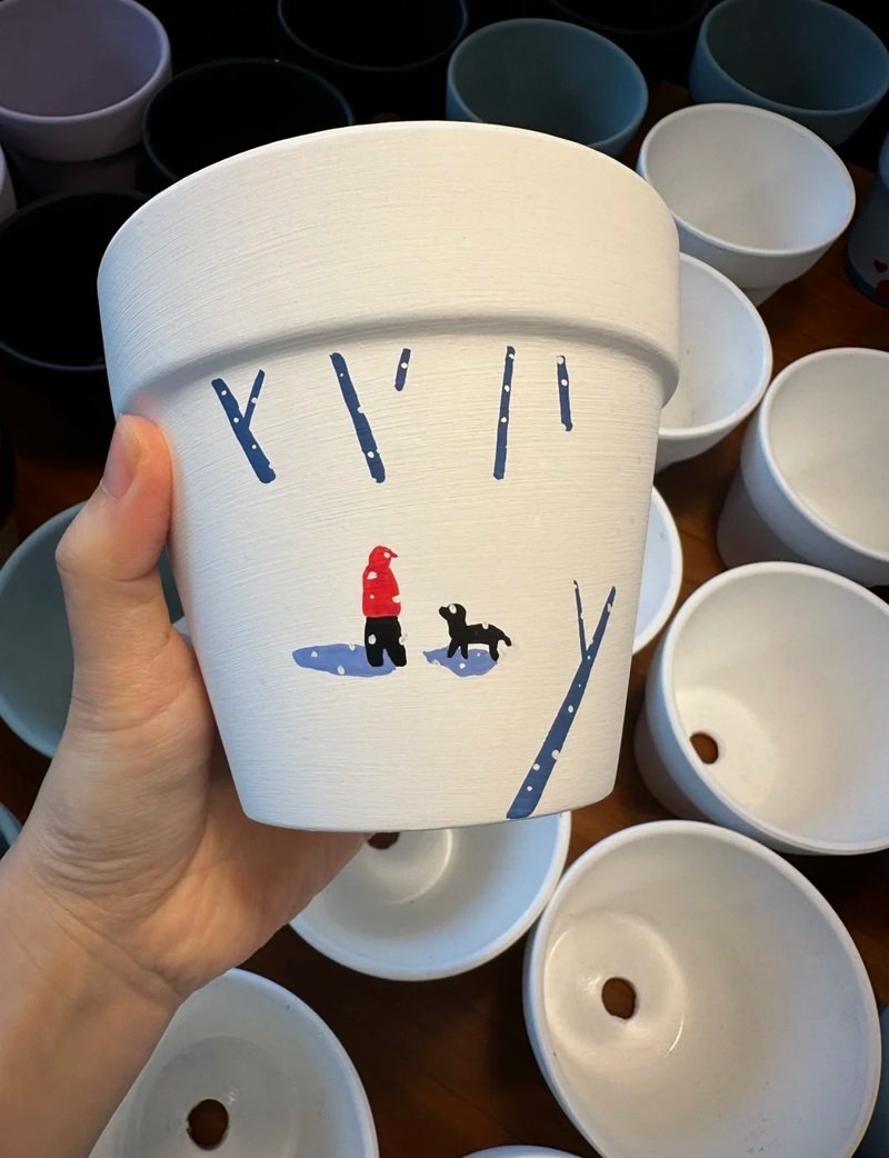 trang trí chậu cảnh 8