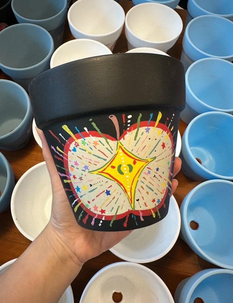 trang trí chậu cảnh 9