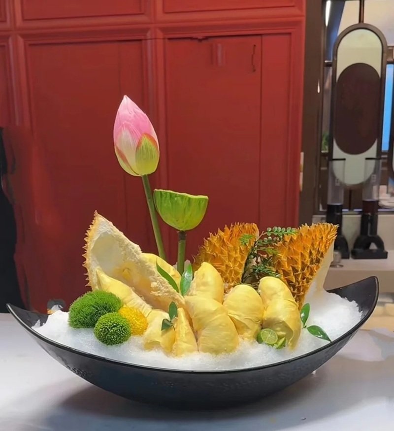 trang trí dĩa trái cây bàn tiệc 29