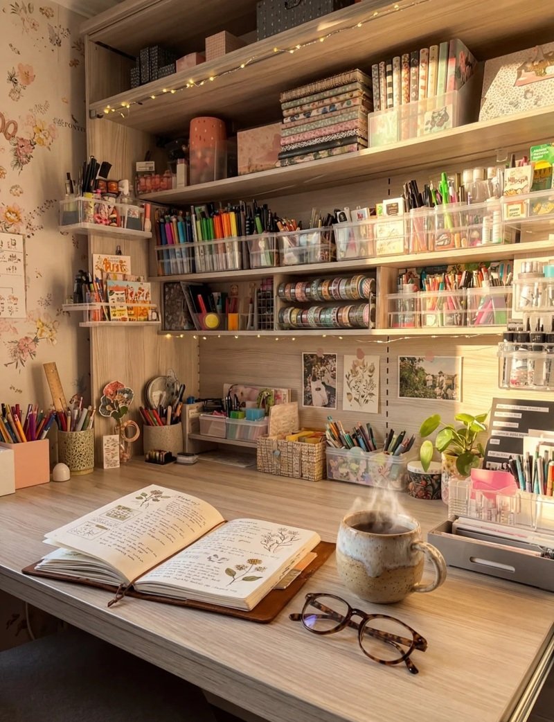 trang trí góc học tập 40