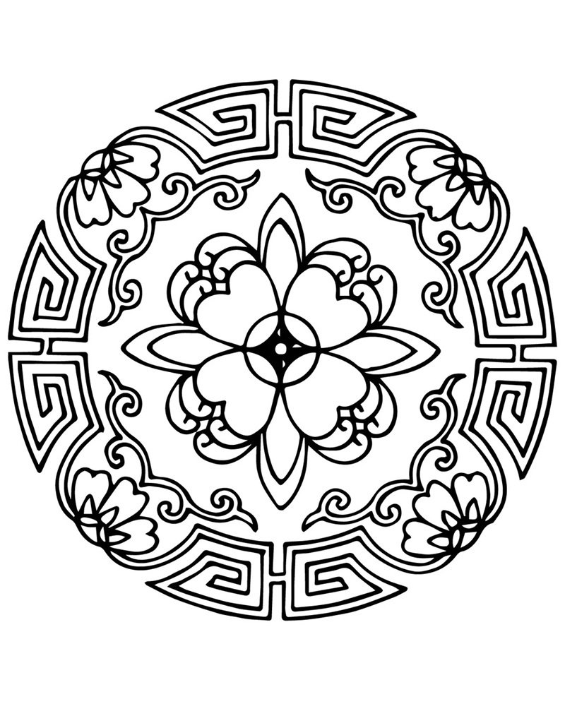 trang trí hình tròn 13