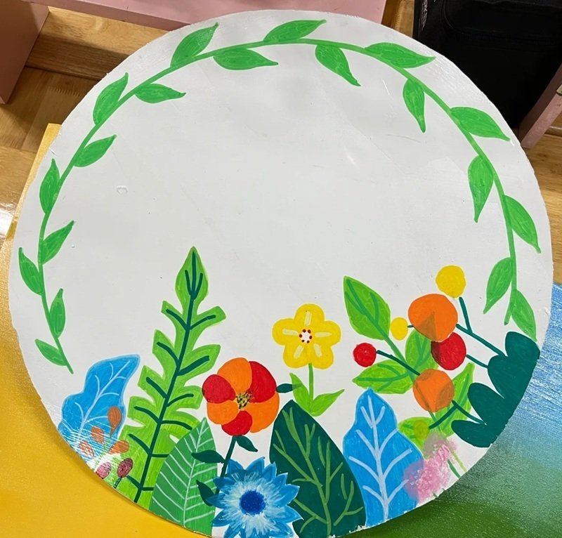 trang trí hình tròn 18