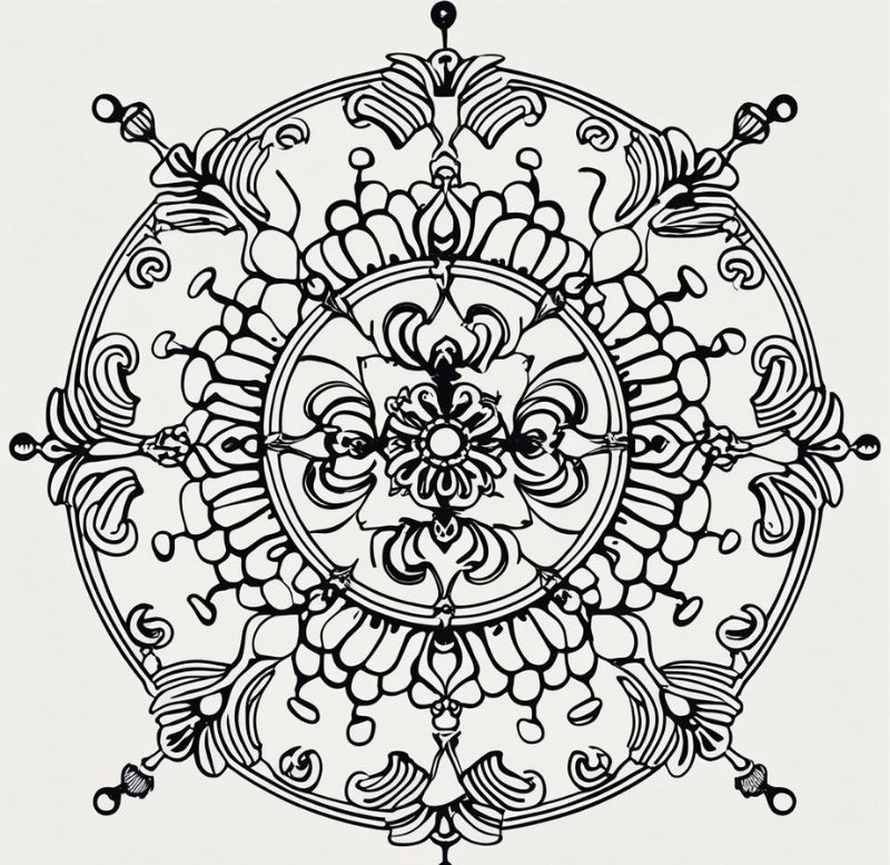 trang trí hình tròn 2