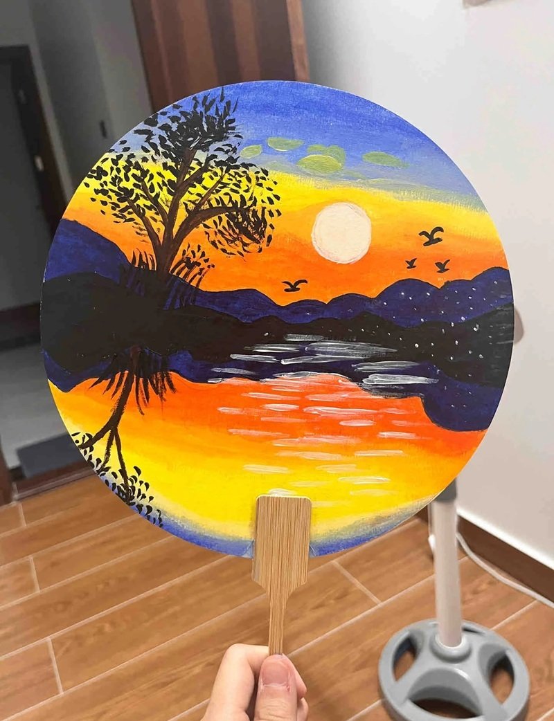 trang trí hình tròn 30