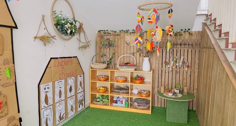 trang trí lớp mầm non theo hướng mở 22