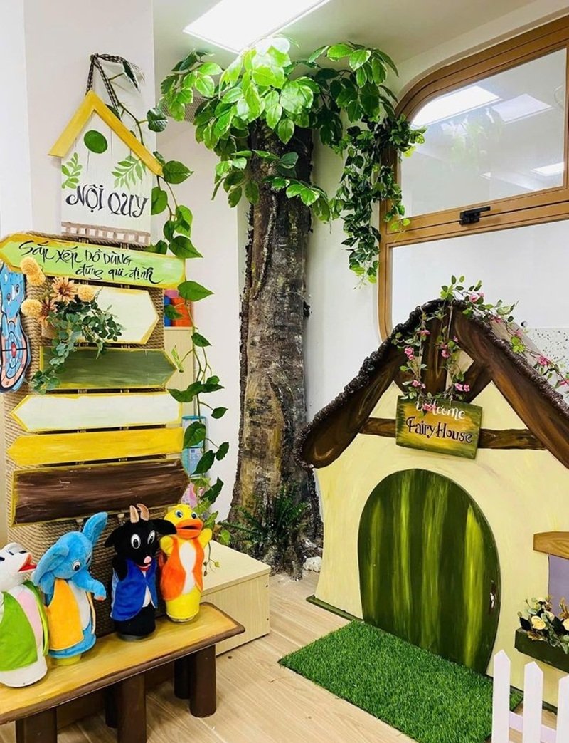 trang trí lớp mầm non theo hướng mở 28